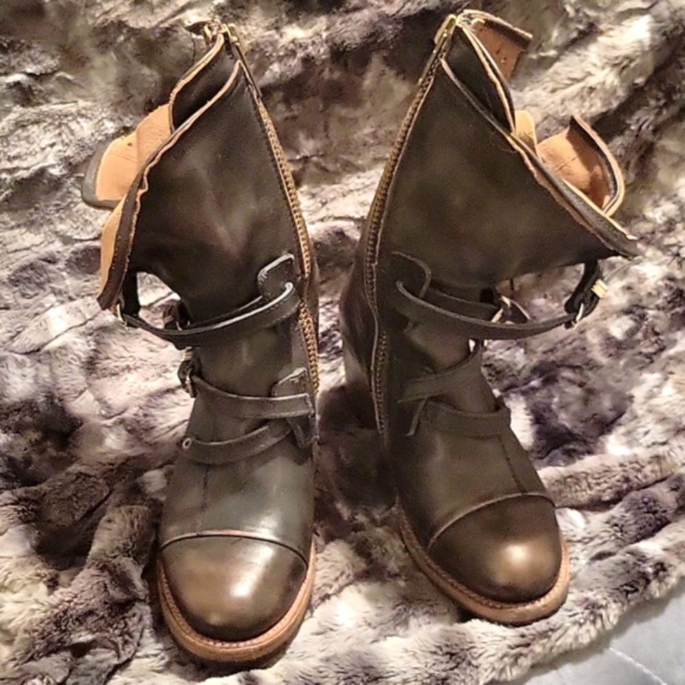 Freebird Cora Black Boots Size 8